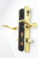  E2021085LPA Compact Ibutton RW Handle & Turns Brass