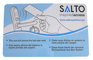 SALTO Self Prog Prox User Card & Shadow Card