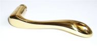 SALTO SPHEO8LP (L) Ola Type Handle Left Handed Polished Brass